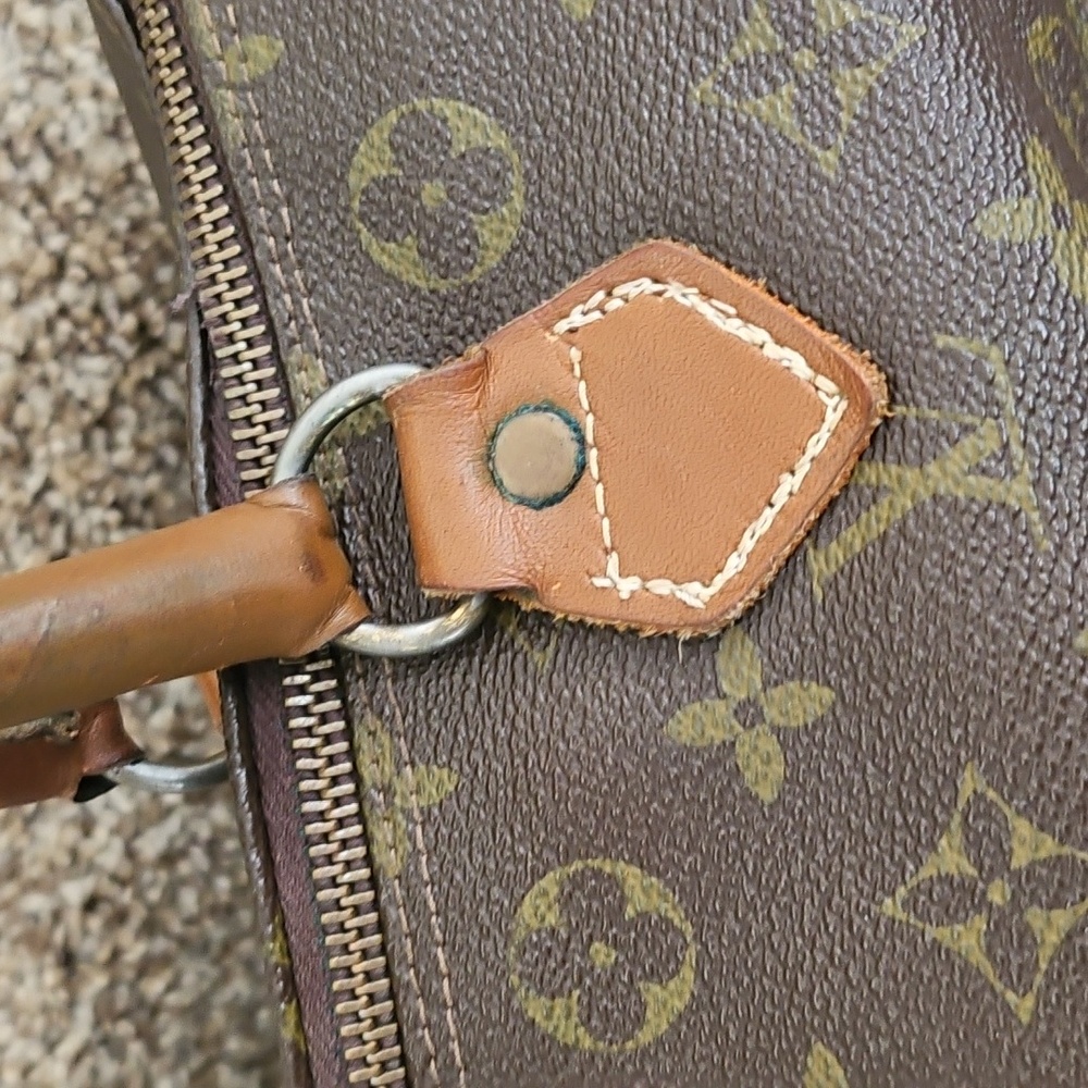 Louis Vuitton Brown Monogram Satchel - Picture 3 of 16